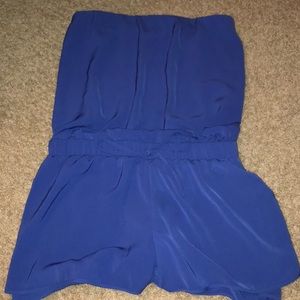 Royal blue romper